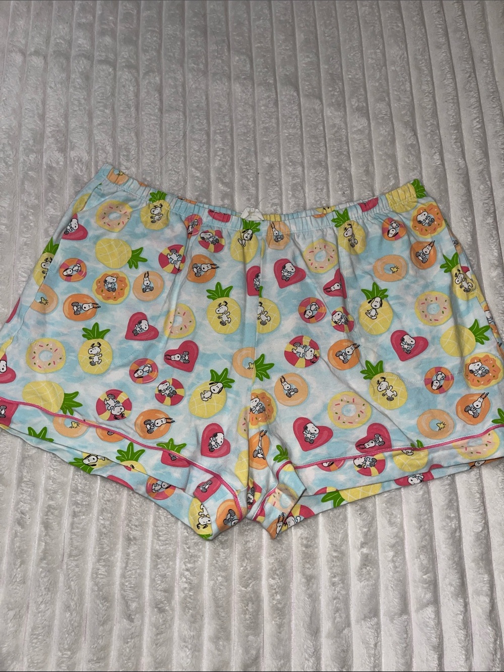 Bed Head Pajamas x Peanuts Snoopy Shorts | Size Large